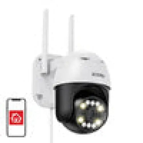 IP Outdoor Camera ZOSI C296 WiFi Pan Tilt 8MP Dual IP66 with 32GB microSD card - IP cameras<<<Smart Home<<<InnproXML
