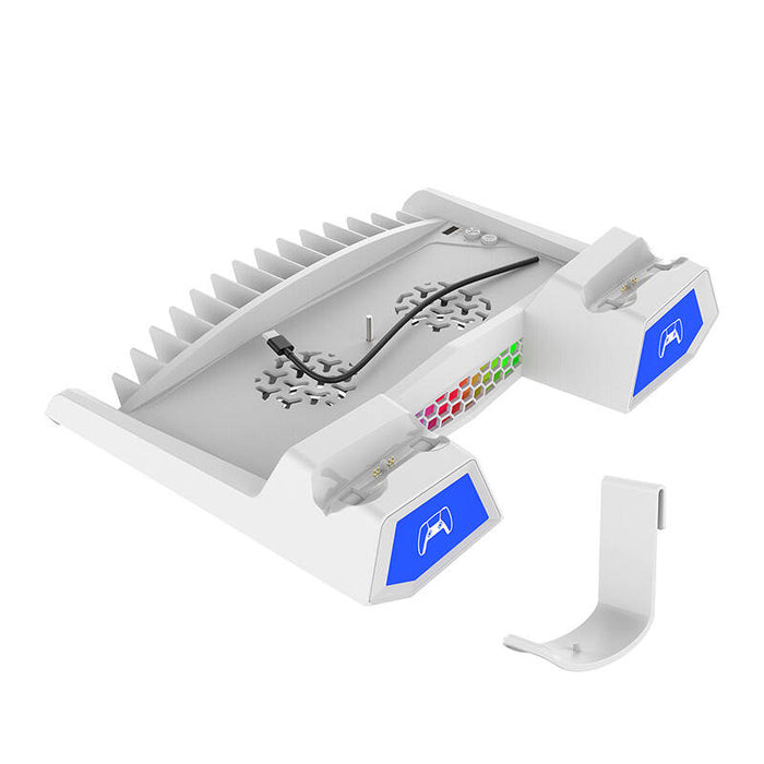 Multifunctional PS5/PS5 Slim console stand iPega PG-P5S023 (white)