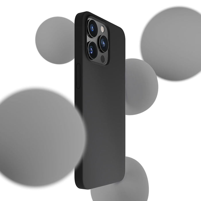iPhone 13 Pro 3mk Silicone Case Series - Black - *Kategoria tymczasowa<<<HurtelXML