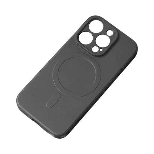 iPhone 14 Pro Max Silicone Magnetic Case Magsafe - Black - Cell phone cases and covers<<<HurtelXML