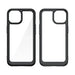 iPhone 15 Outer Space Reinforced Case with Flexible Frame - Black - Cell phone cases and covers<<<HurtelXML
