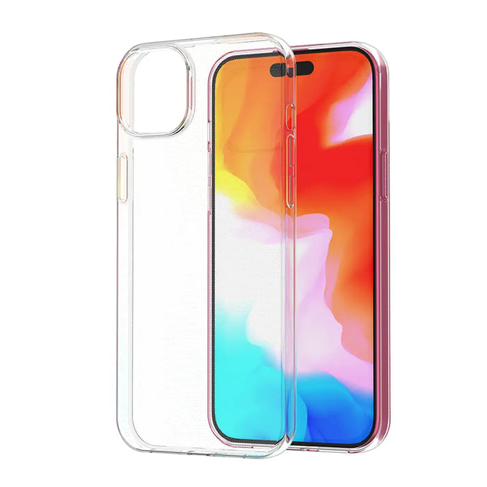 iPhone 15 Plus case from the Ultra Clear series in transparent color - Cell phone cases and covers<<<HurtelXML