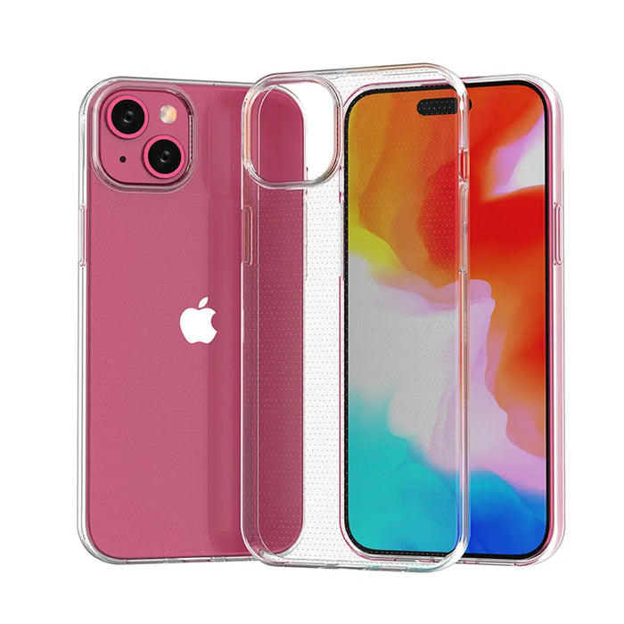 iPhone 15 Plus case from the Ultra Clear series in transparent color - Cell phone cases and covers<<<HurtelXML