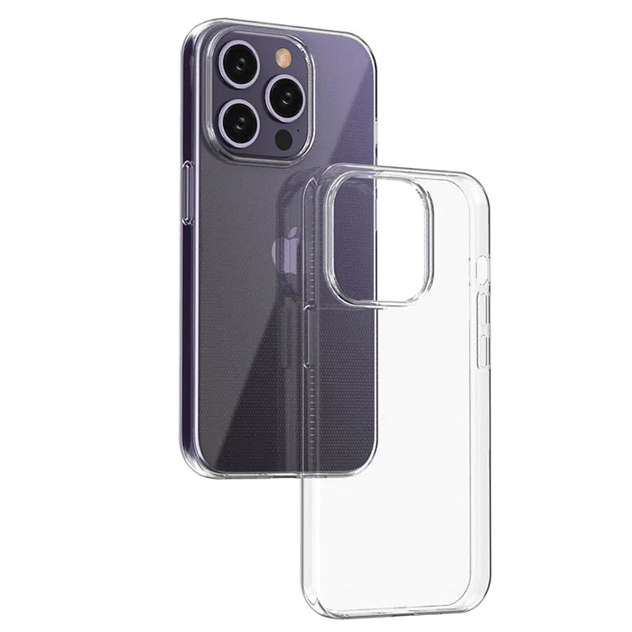 iPhone 15 Pro case from the Ultra Clear series in transparent color - Cell phone cases and covers<<<HurtelXML