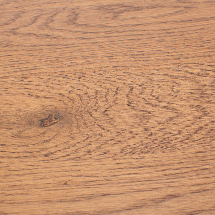 COFFEE TABLE WITH SOLID OAK TOP IPM BASIC Φ70X42 CM NATURAL