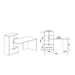 IRIM CITY DESK 3059 150X59X120 CM. - Бюра<<<Мебели и обков<<<Мебели и интериор<<<Praktiker