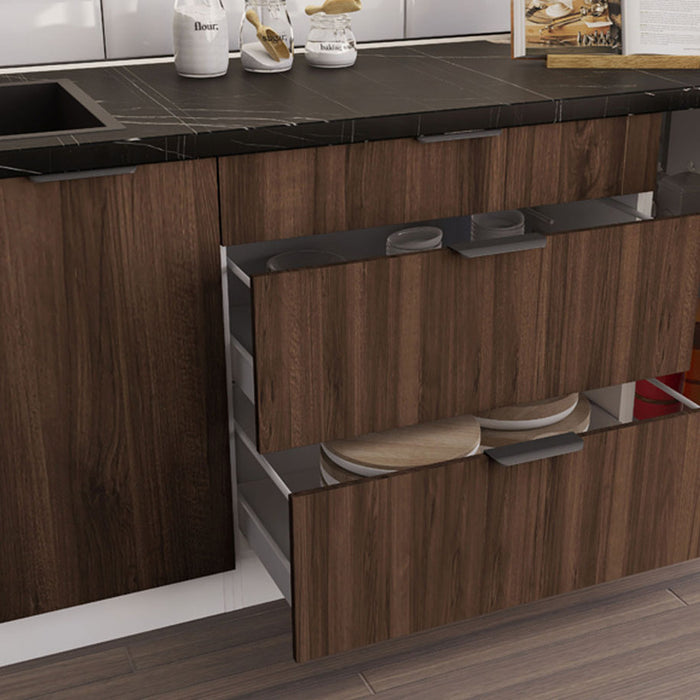 KITCHEN UNIT IRIM DIANA 240 CM GREEN/PACIFIC