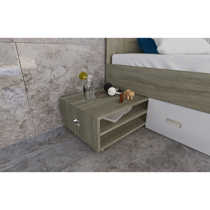 SINGLE MULTIFUNCTIONAL BED IRIM MAKA 90X200 CM.