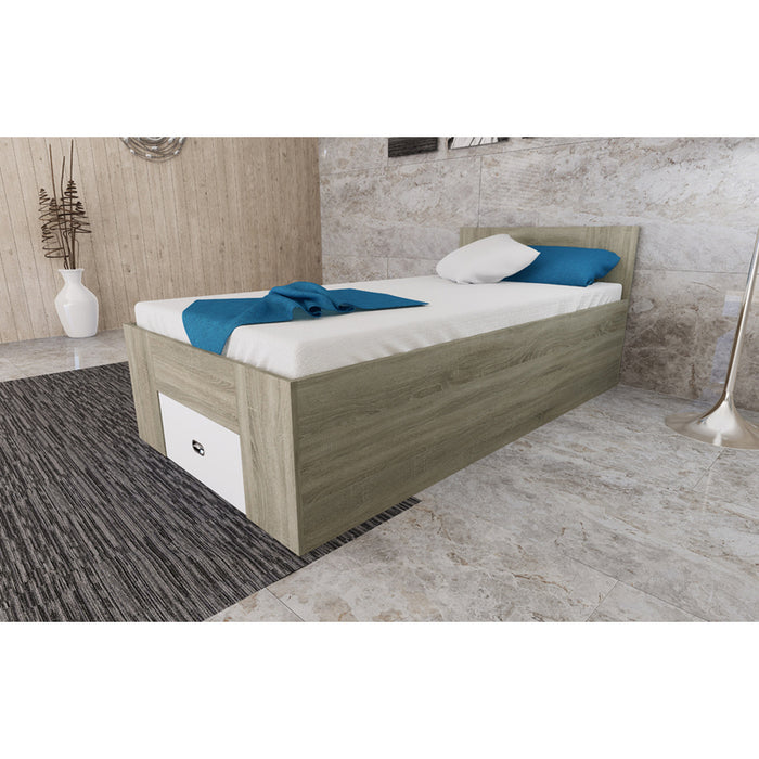 SINGLE MULTIFUNCTIONAL BED IRIM MAKA 90X200 CM.