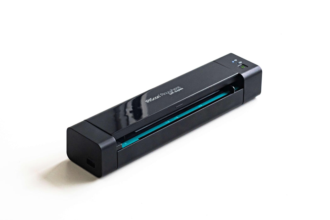 Two-sided portable scanner IRIS IRIScan Anywhere 6 Wifi Duplex, A4, USB-C, Black