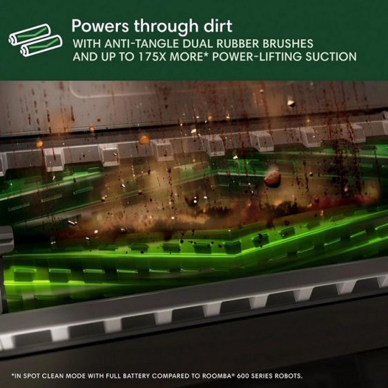 iRobot Roomba® Max 705 Combo Robot Vacuum Cleaner + AutoWash™ dock (Black)