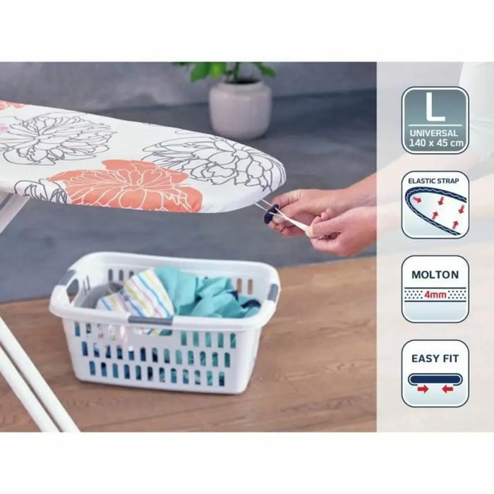 Ironing board cover Leifheit Cotton Comfort 71602 L 140 x 45 cm - Почистване Прахосмукачки И Гладене<<<Дом