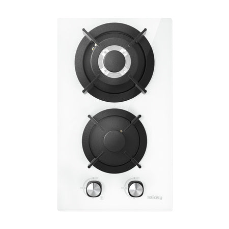 ISEASY MGBG-312A gas hob, 2 burners (white)