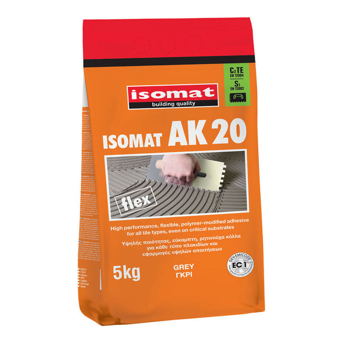 TILE ADHESIVE ISOMAT AK 20 GRAY