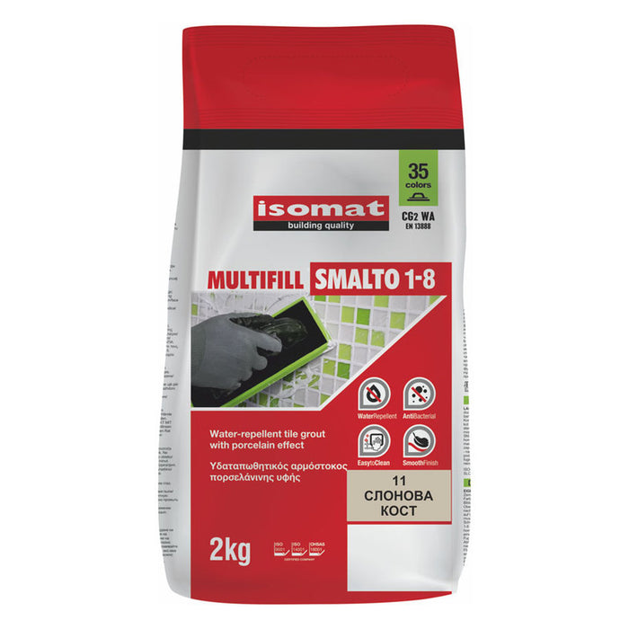 JOINT MIXTURE FOR INTERIOR AND EXTERIOR USE ISOMAT MULTIFILL IVORY, 11