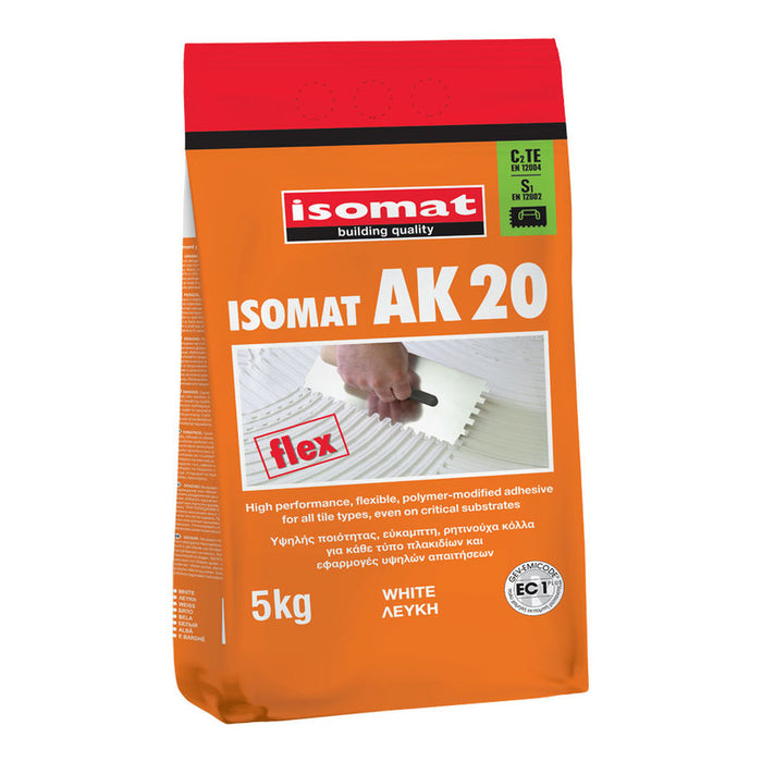 TILE ADHESIVE ISOMAT AK 20 WHITE
