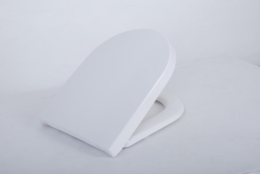 TOILET SEAT COVER PVC WHITE
