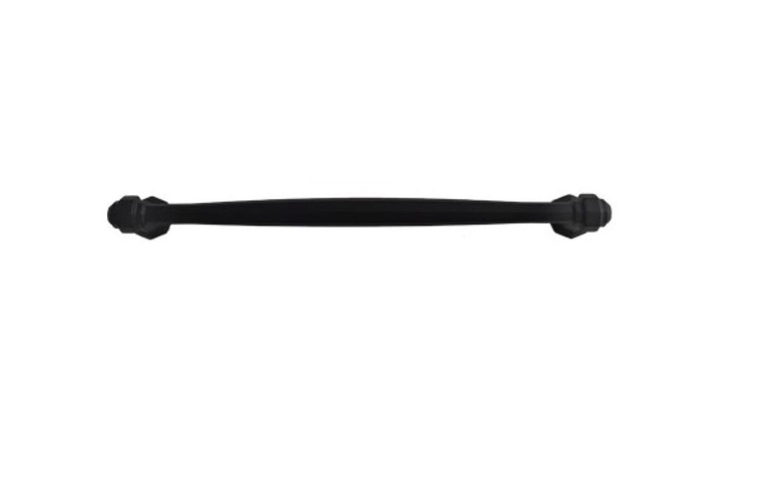 FURNITURE HANDLE 160MM BLACK IVENTO