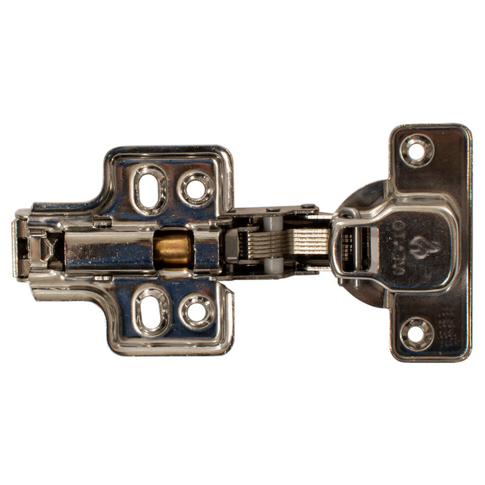 STAINLESS STEEL HINGE WITH MEDIUM SHOULDER SHOCK ABSORBER AND IVENTO CLIP