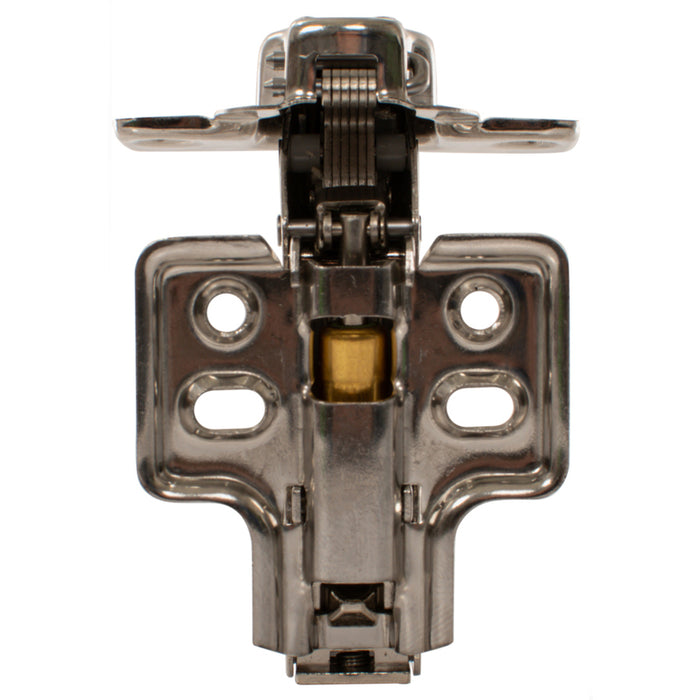 STAINLESS STEEL HINGE WITH HIGH SHOULDER SHOCK ABSORBER AND IVENTO CLIP