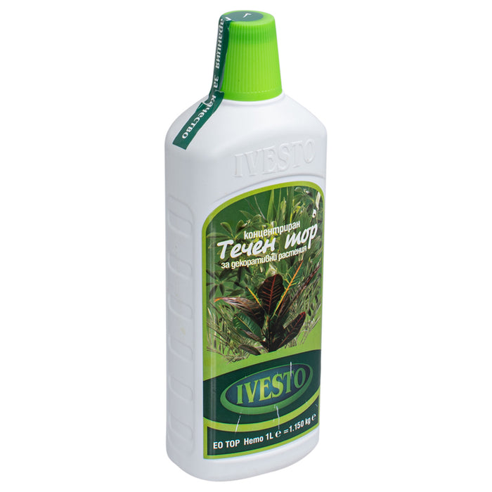 LIQUID FERTILIZER FOR GREEN PLANTS 1L IVESTO