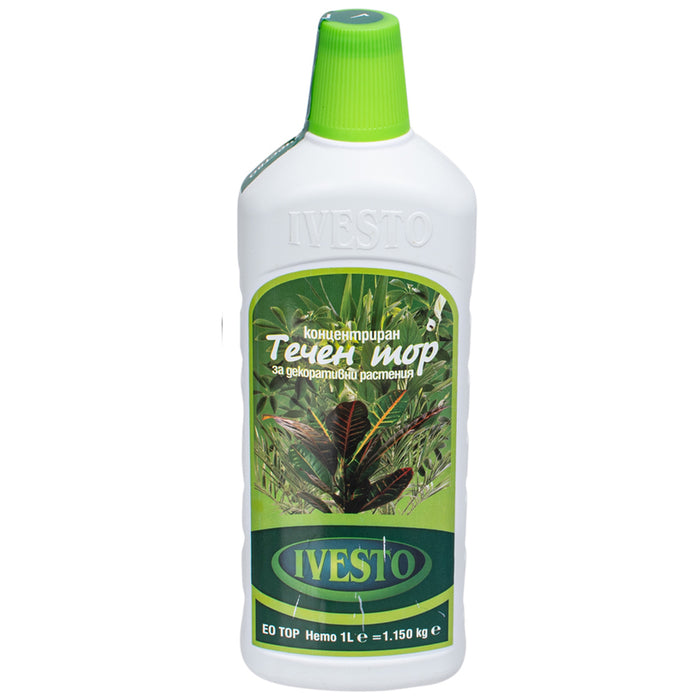 LIQUID FERTILIZER FOR GREEN PLANTS 1L IVESTO