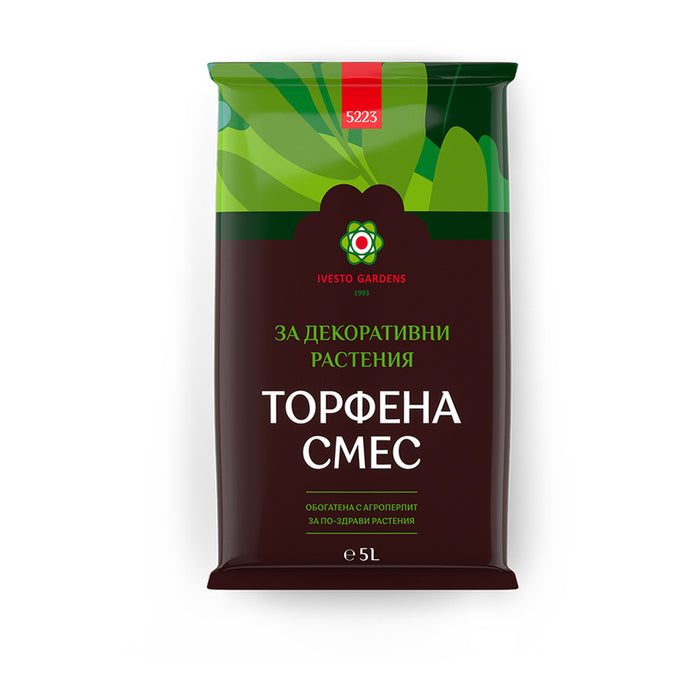 SOIL SUBSTRATE FOR GREEN PLANTS 5L IVESTO