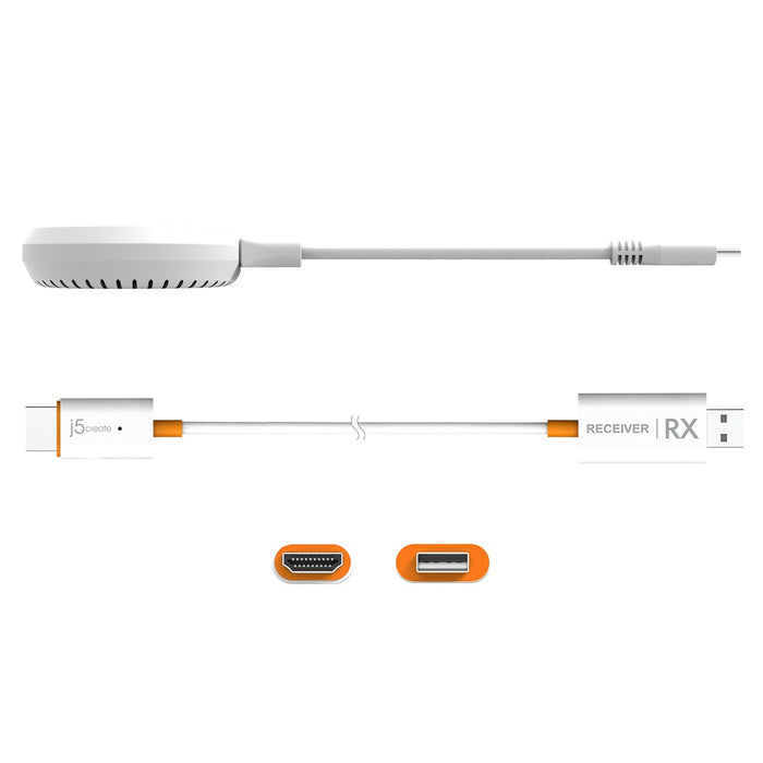Adapter ScreenCast j5create JVAW62, 1920 × 1080 , Wireless, 2.4 GHz, 5 GHz, WPA2