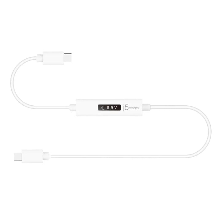 j5create JUCP14 Charging Cable Power Meter USB-C - Кабели за мобилни
