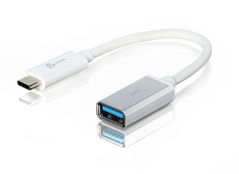Adapter j5create JUCX05, USB-C 3.1 male - USB-A female 5Gb/s, 90cm