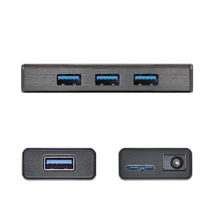 Hub 4-port J5 Create JUH340, USB 3.0, 1:4, Black