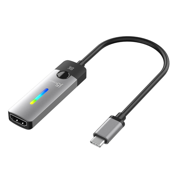 Adapter j5create JCA157, USB-C male - HDMI 2.1 female, 8K