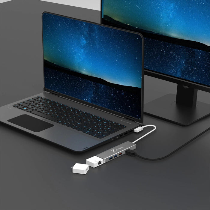 j5create JCD375 modular docking station, 2 modules, USB-C