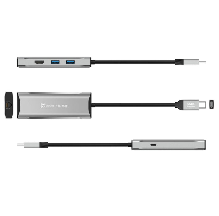 Docking station j5create JCD392 100W, USB-C, 10Gbps, 4K60