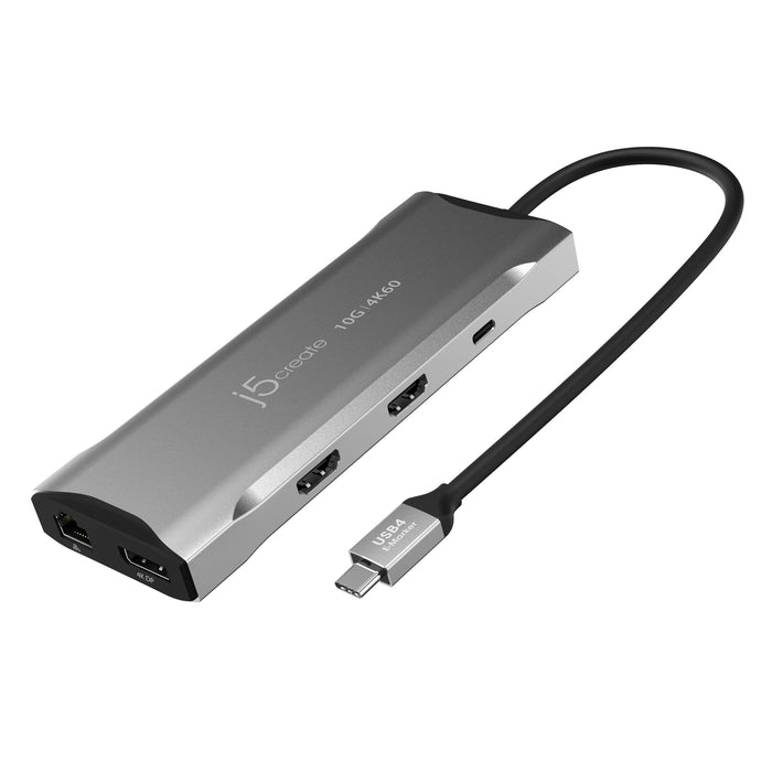 Docking station j5create JCD397 100W, 4K60 Elite USB-C, 10Gbps