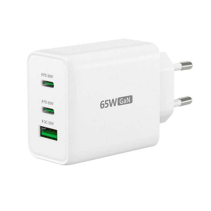 Network charger j5create JUP3365E 65W, 3 ports, USB-C, USB-A