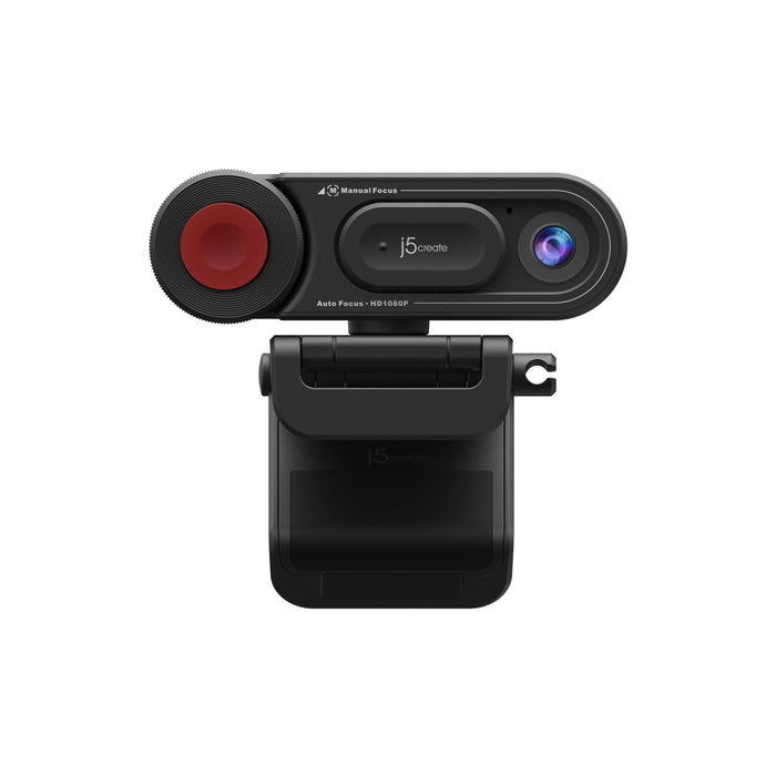 j5create JVU250 Webcam, 4K Ultra HD, Microphone, Auto and Manual Focus