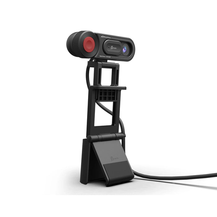 j5create JVU250 Webcam, 4K Ultra HD, Microphone, Auto and Manual Focus