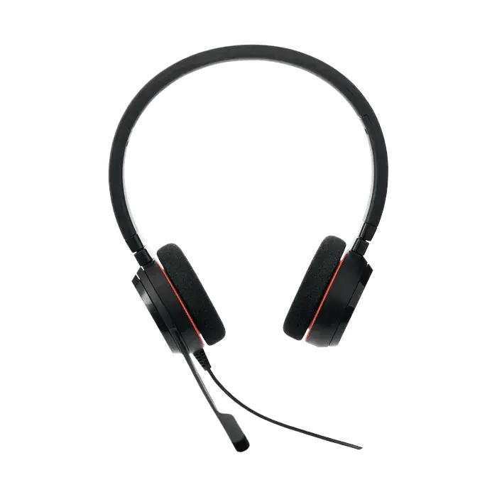 Jabra Evolve 20 UC Duo USB headset with microphone - Слушалки<<<Компютърна