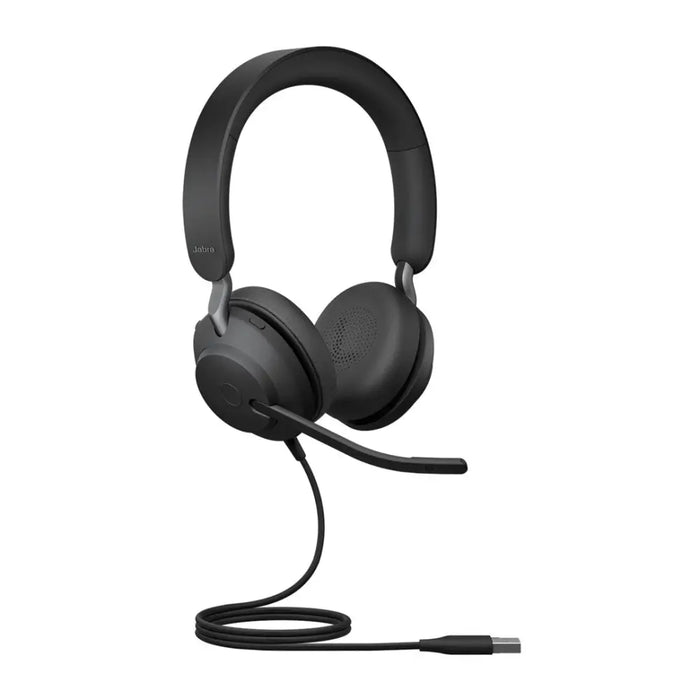 Jabra Evolve2 40 SE Headset Wired Head-band Calls/Music USB Type-A Black - HeadphonesPER-SLU<<<Input / Output