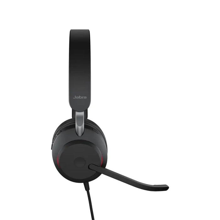 Jabra Evolve2 40 SE Headset Wired Head-band Calls/Music USB Type-A Black - HeadphonesPER-SLU<<<Input / Output