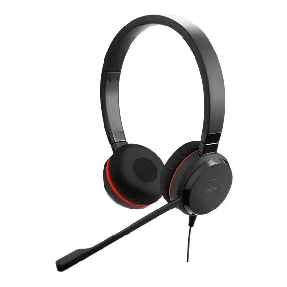 Stereo headset with microphone JABRA Evolve2 30 Stereo MS