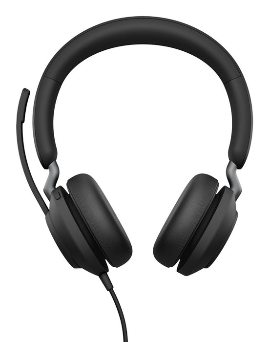 Headset with microphone Jabra Evolve2 40 SE MS Stereo, USB C/A
