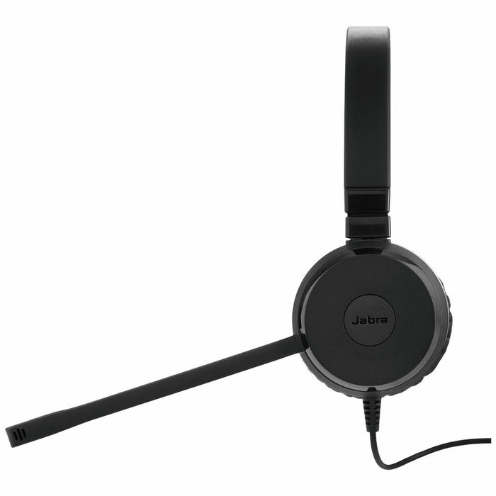 JABRA Evolve 20SE MS stereo Special Edition headset on-ear wired USB Certified for Skype for Business