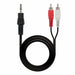 Jack Cable NANOCABLE 10.24.0310 10 m Male Plug RCA x 2 - Електроника Телевизори<<<Компютри|