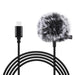 Jack Puluz tie microphone with clip PU425 1.5m USB-C - Lavalier<<<Microphones<<<Audio<<<InnproXML
