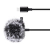 Jack Puluz tie microphone with clip PU425 1.5m USB-C - Lavalier<<<Microphones<<<Audio<<<InnproXML