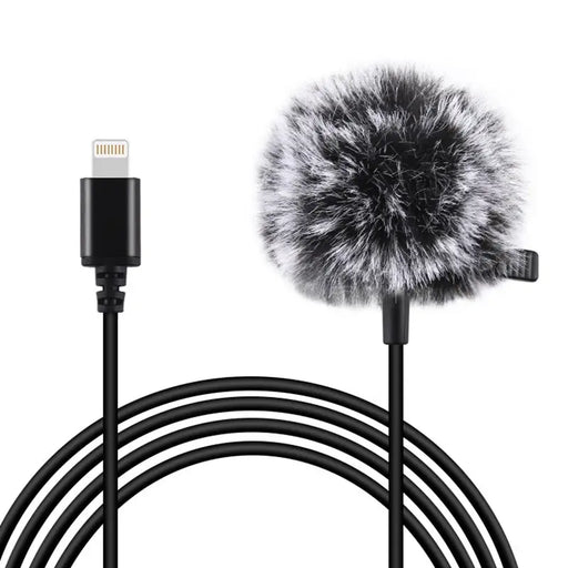 Jack Puluz tie microphone with clip PU426 1.5m 3.5mm Lightning - Lavalier<<<Microphones<<<Audio<<<InnproXML