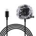 Jack Puluz tie microphone with clip PU426 1.5m 3.5mm Lightning - Lavalier<<<Microphones<<<Audio<<<InnproXML