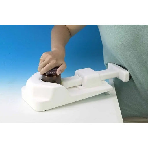 Jar and bottle opener for seniors White - OpenersKUC-OTW<<<KitchenKUC<<<ActionPL